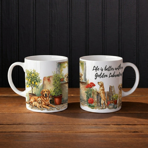 Tazza labrador personalizzata - labrador,