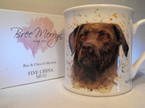 Brown labrador retriever mug - brown,