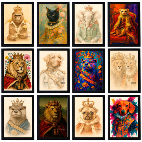 Poster animale pet dipinto - pet,