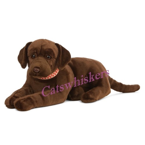 Peluche labrador cioccolato - labrador,