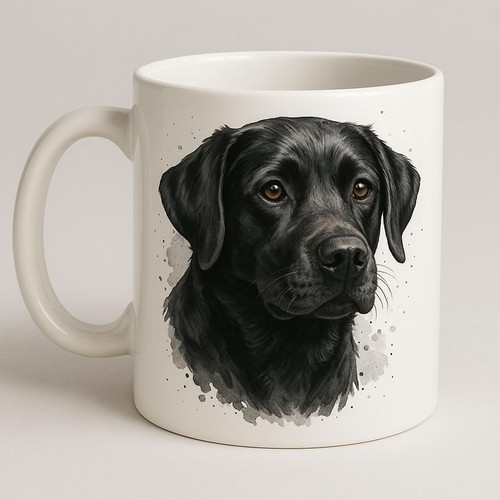 Tazza labrador nera brew crew - tazza,